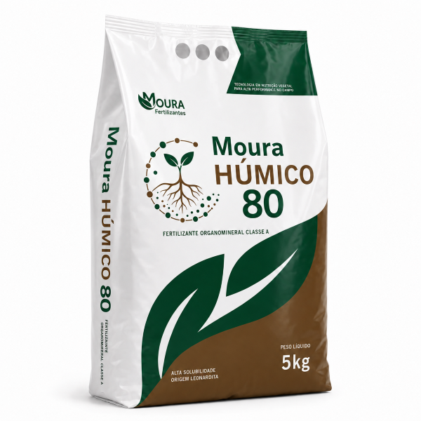 Ácido Húmico 80% de Leonardita - Moura Fertilizantes