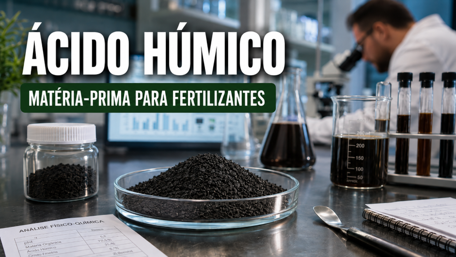Ácido Húmico como Matéria-Prima na Fabricação de Fertilizantes
