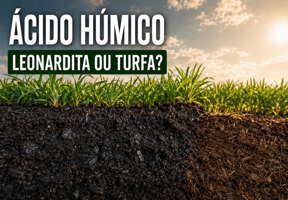 Ácido Húmico de Leonardita ou Turfa: Qual é Melhor?